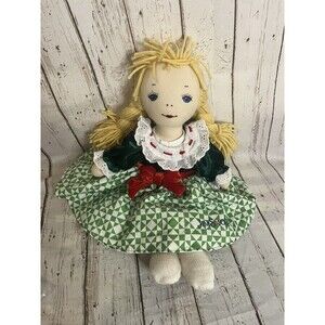 Jim Shore Best Pals Holiday Janet Doll Collectible